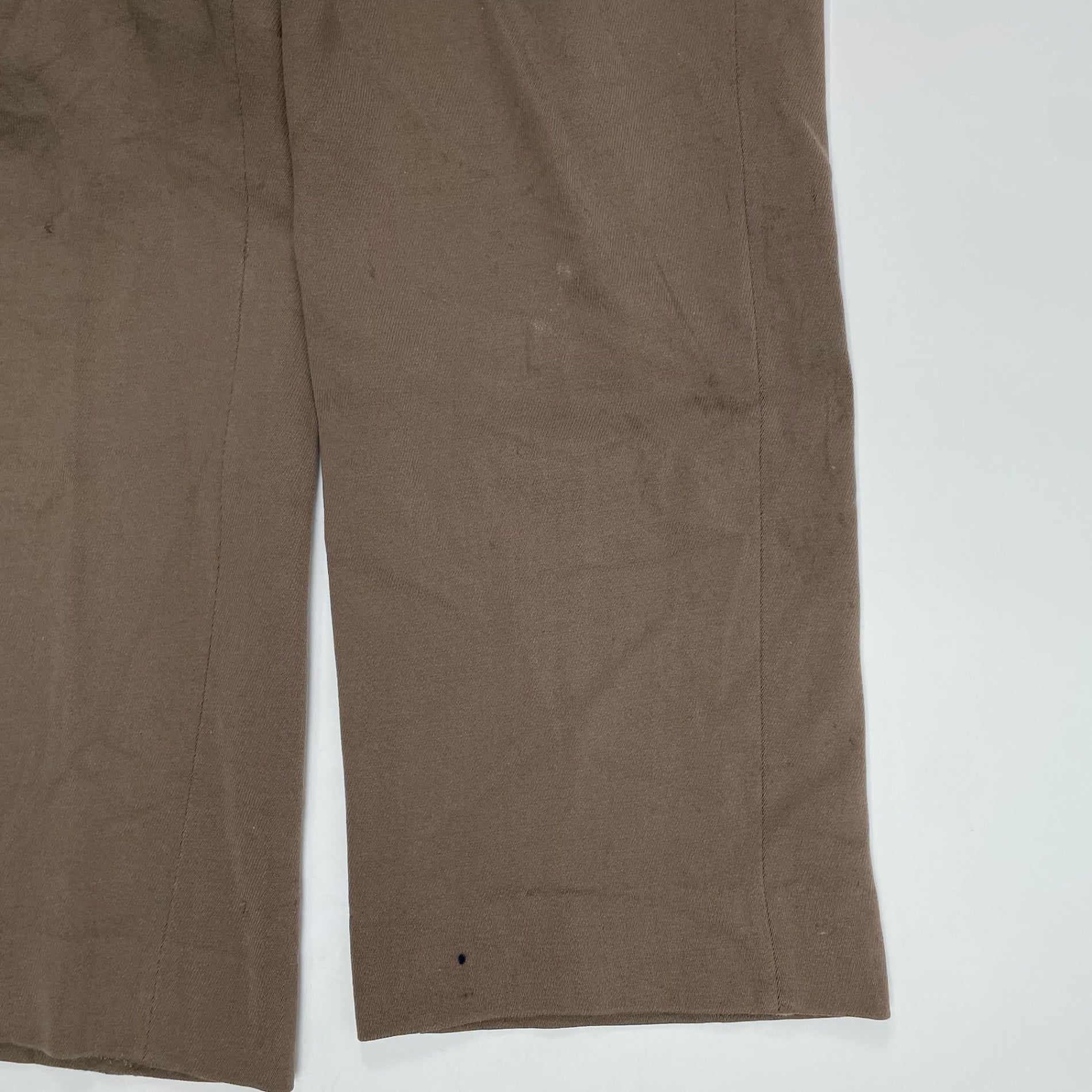 VINTAGE ヴィンテージ / 推定40sヴィンテージパンツ WALDESジップ 片ツメ SIZE:W84