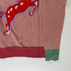 STELLA McCARTNEY ステラマッカートニー / ラメニット-horse- 参考定価：28,000程度 SIZE:14Year(レディースS-M)