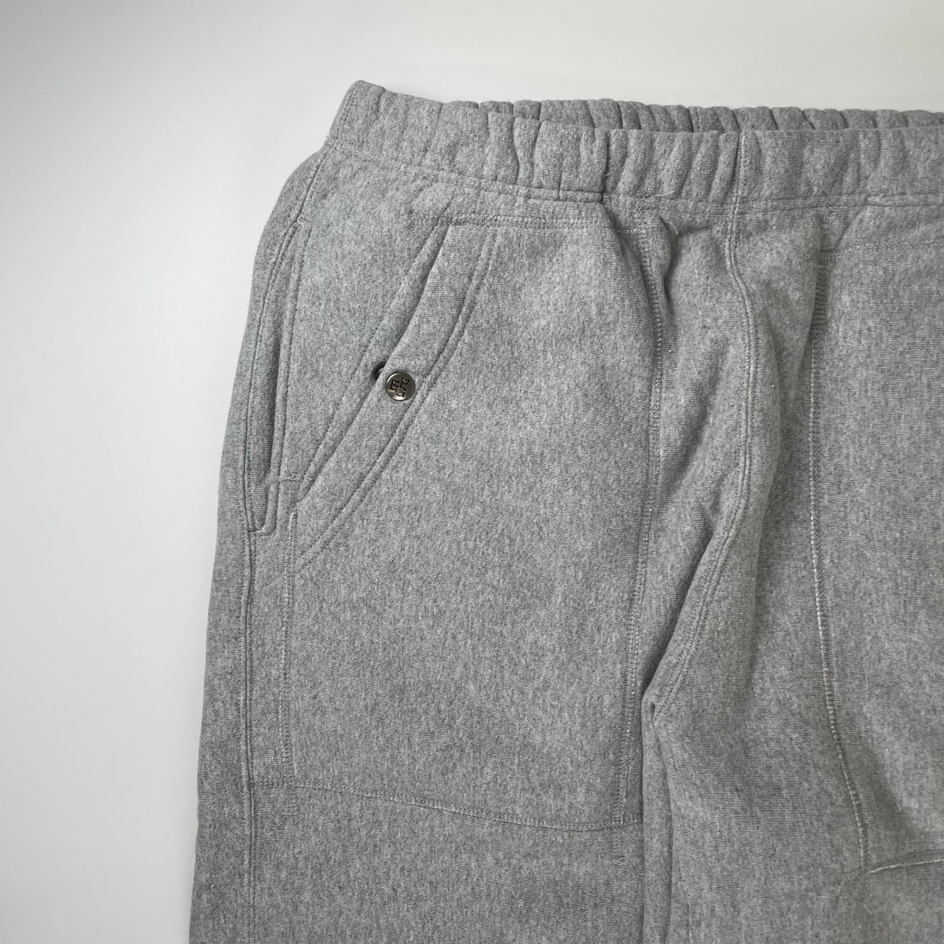 PEG BEAMS PLUS × Engineered Garments ビームスプラス エンジニアドガーメンツ / SWEAT PANTS グレー タグ付 参考定価：46,000+tax SIZE:M