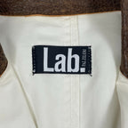 PAL ZILERI LAB / レザー切替ジャケット 参考定価：150,000程度 SIZE：50