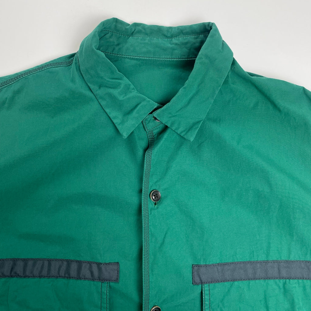 TOMORROWLAND トゥモローランド / コットンショートスリーブビッグシャツ 参考定価：24,000+tax SIZE：M