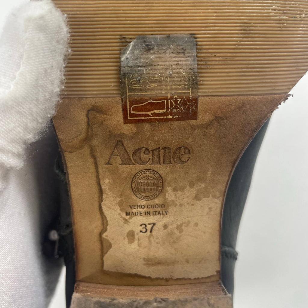 ACNE / PISTOLレザーブーツ 参考定価：80,000程度 SIZE:37