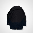 unfil アンフィル / スイッチングカーディガン グレー×ネイビー 参考定価：22,000程度 SIZE：1