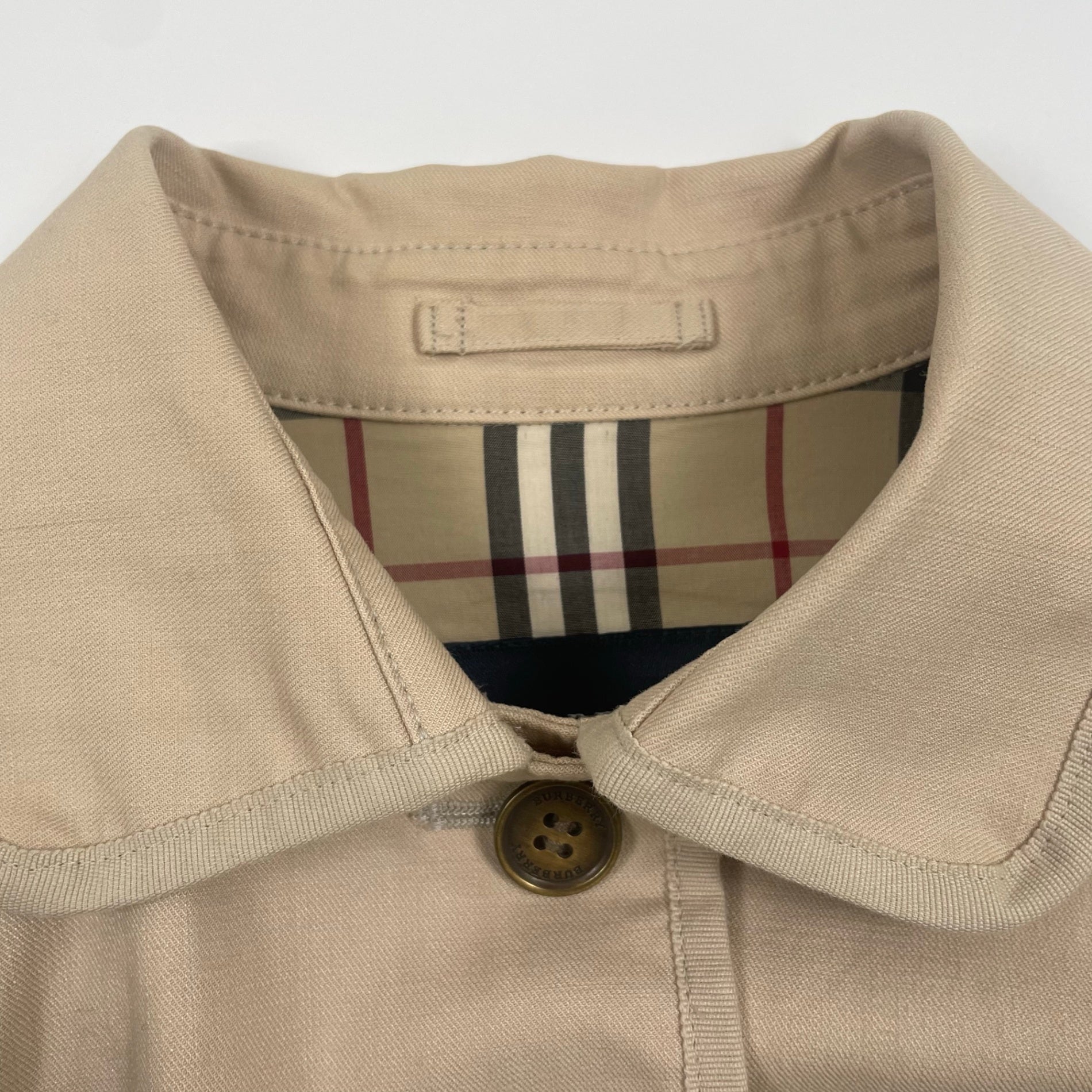 BURBERRY LONDON バーバリーロンドン / ギミックデザインジャケット ノヴァ裏地 参考定価：70,000程度 SIZE：40