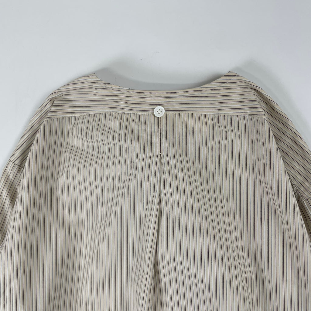 osakentaro / バラバラストライプシャツ 参考定価：30,000程度 SIZE：M-L程度