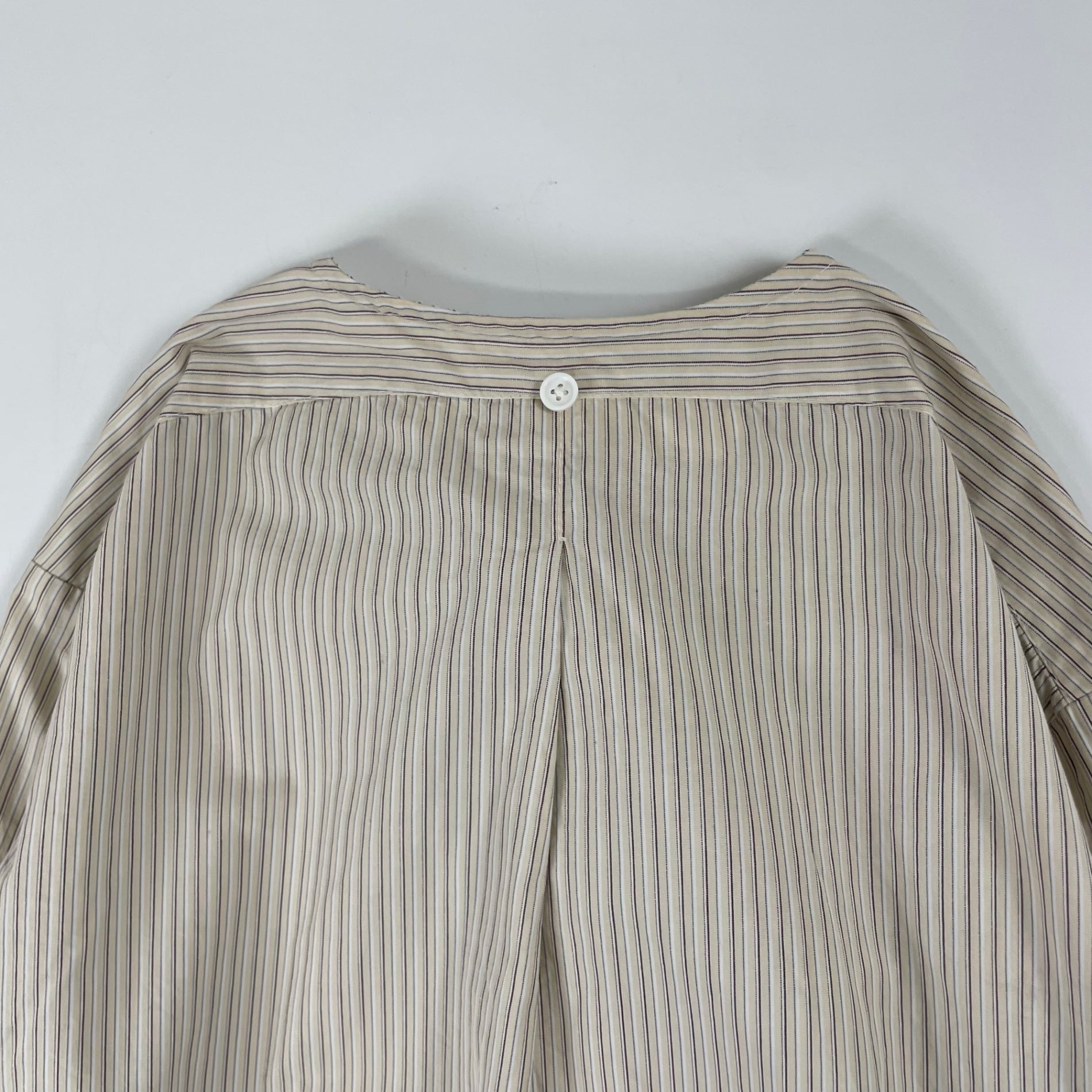 osakentaro / バラバラストライプシャツ 参考定価：30,000程度 SIZE：M-L程度