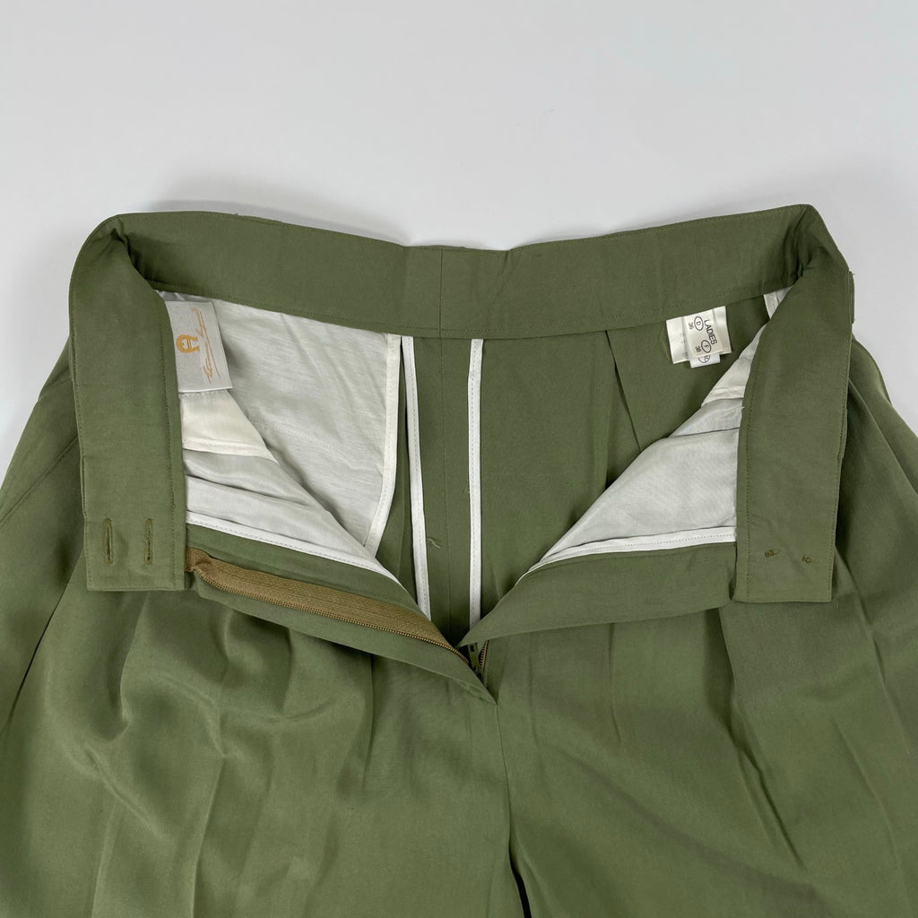 EURO VINTAGE / シルク混ヴィンテージハーフパンツ SIZE：40