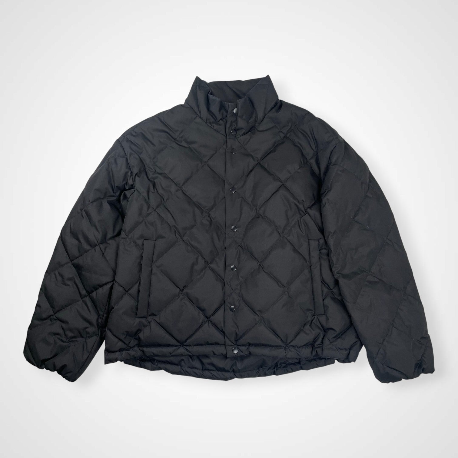 SOEJU ソージュ / コラボ キルティングダウンジャケット ブラック 参考定価：23,000+tax SIZE:2