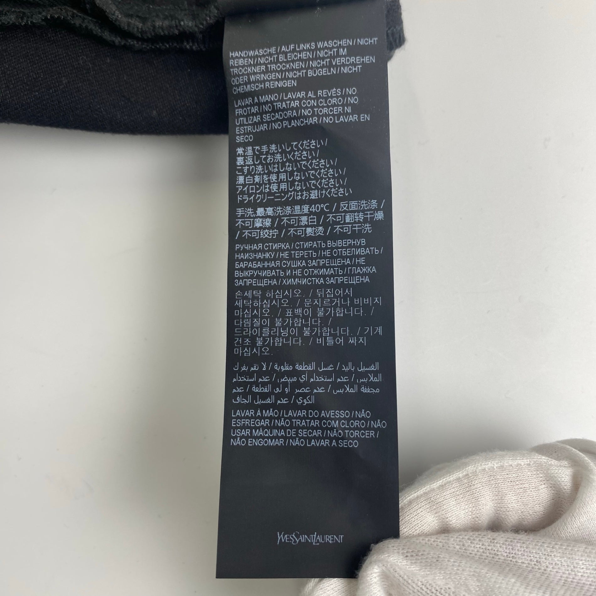 【タグ付】 SAINT LAURENT PARIS サンローラン パリ / コーティング スキニーデニムパンツ 527389 参考定価：80,000程度 SIZE：29