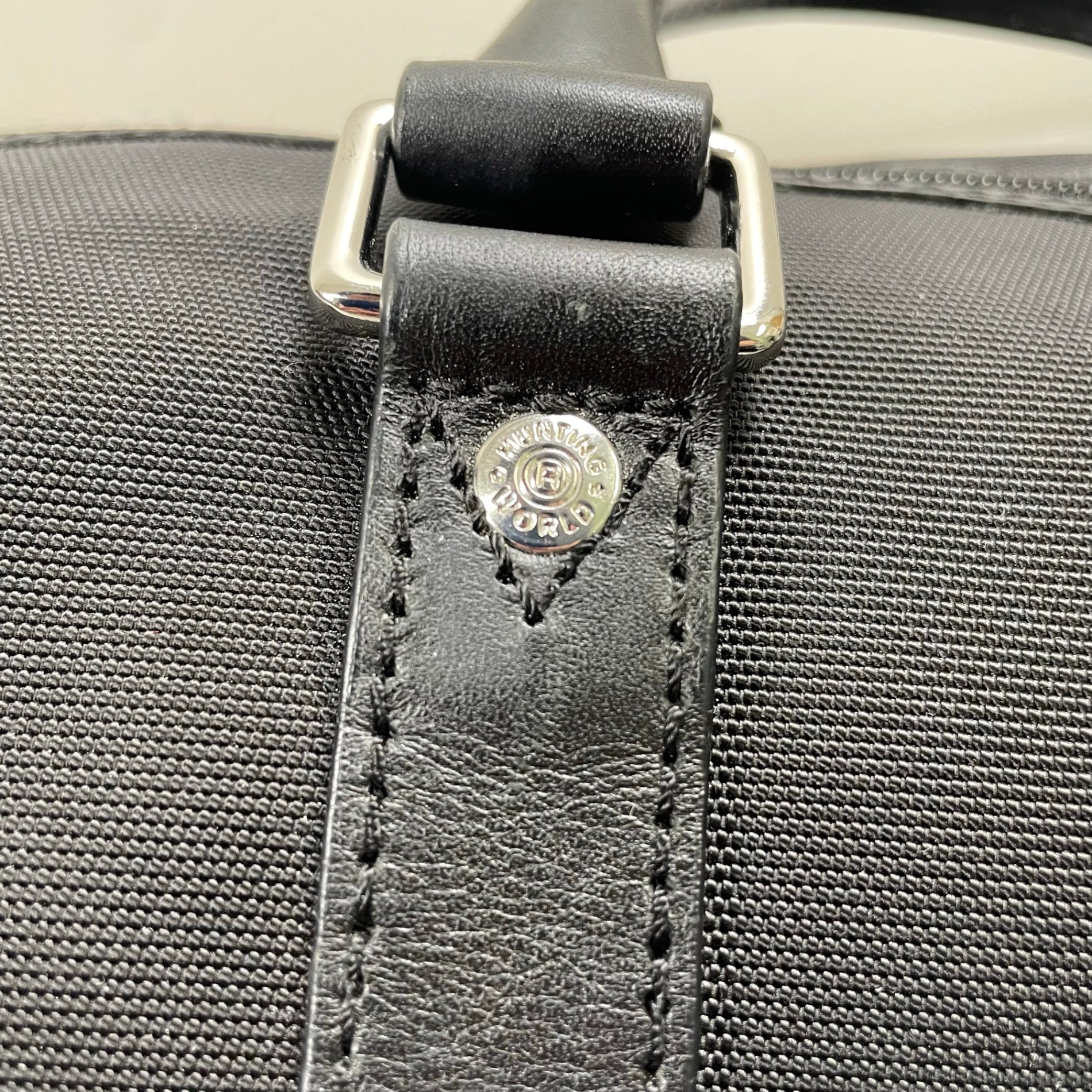 HUNTING WORLD × MERCEDES BENZ ハンティングワールド メルセデスベンツ / コラボ ボストンバッグ Classic Duffles ブラック