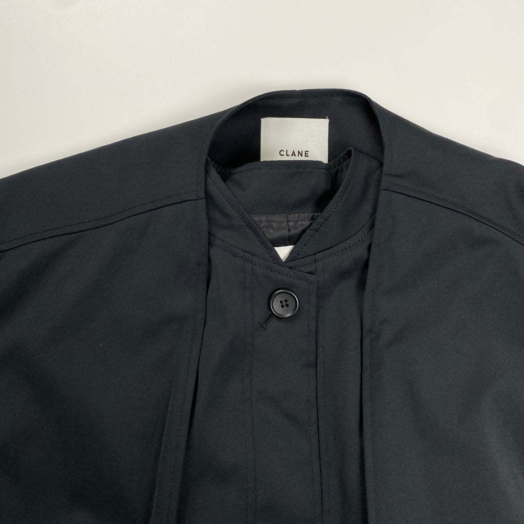 CLANE クラネ / 3WAY ARRANGE JACKET ブラック 極美品 参考定価：34,000+tax SIZE：1
