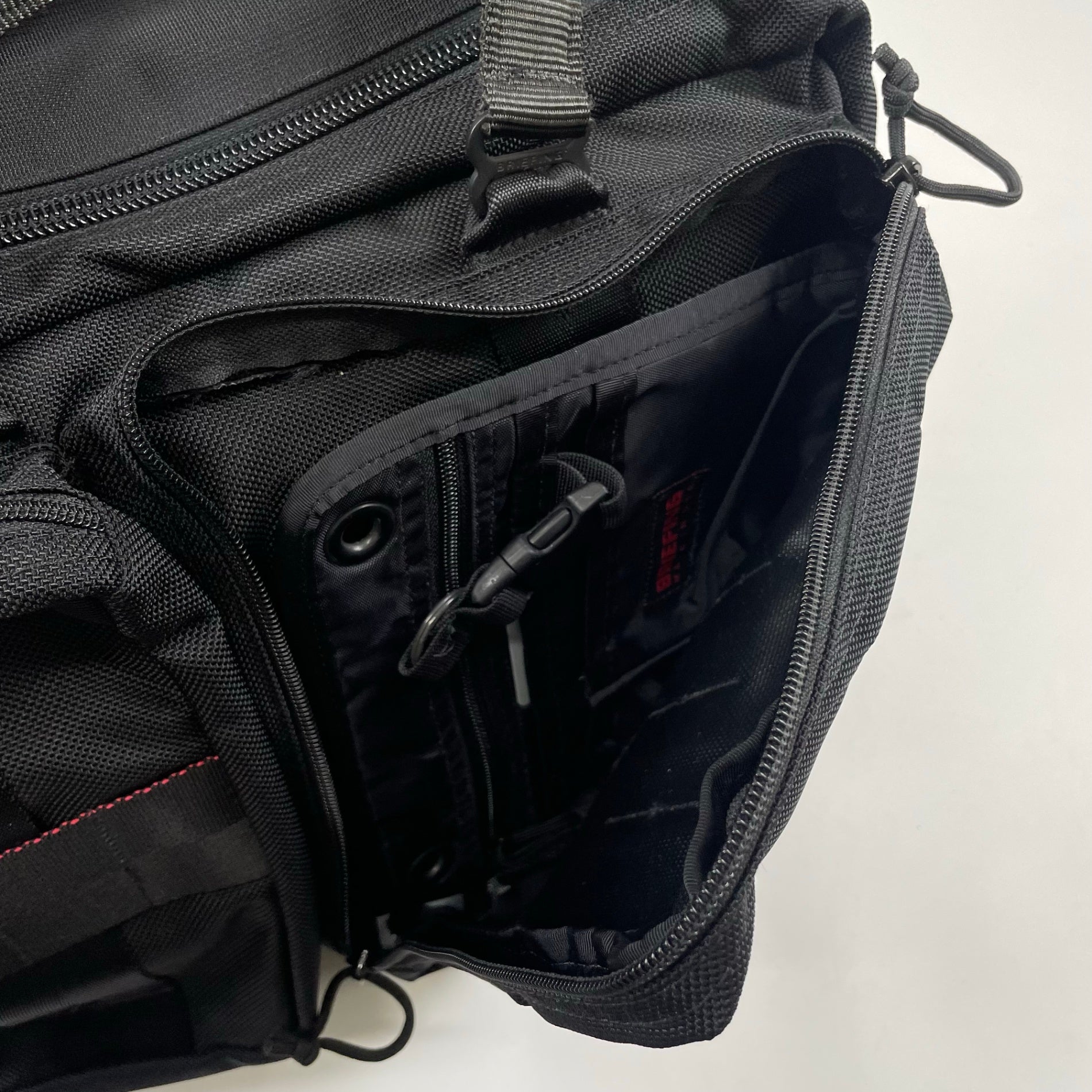 BRIEFING × BEAMS PLUS / 別注CRAZY 3WAY BAG ブラック – BAUM store