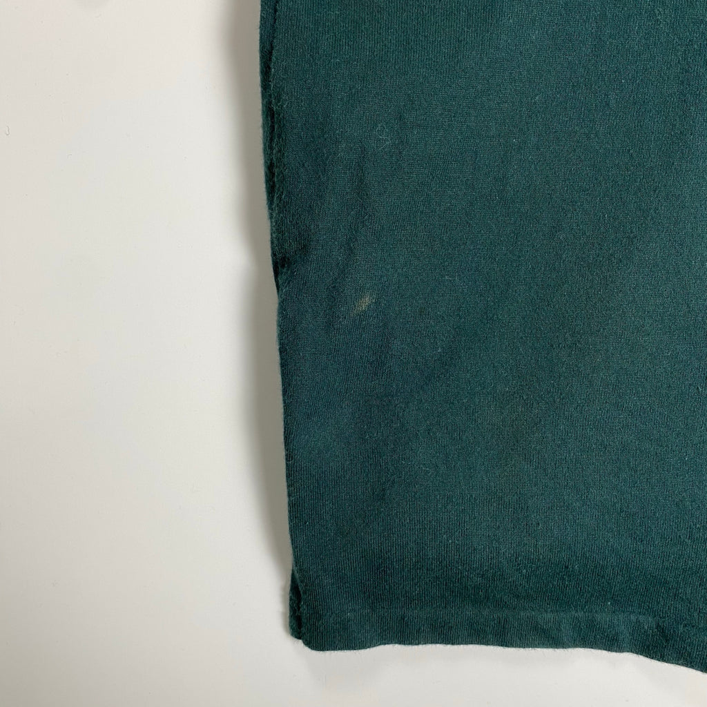 TOGA VIRILIS トーガ ビリリース / 襟切替 ポロシャツ ペイズリー グリーン SIZE:44(S程度)