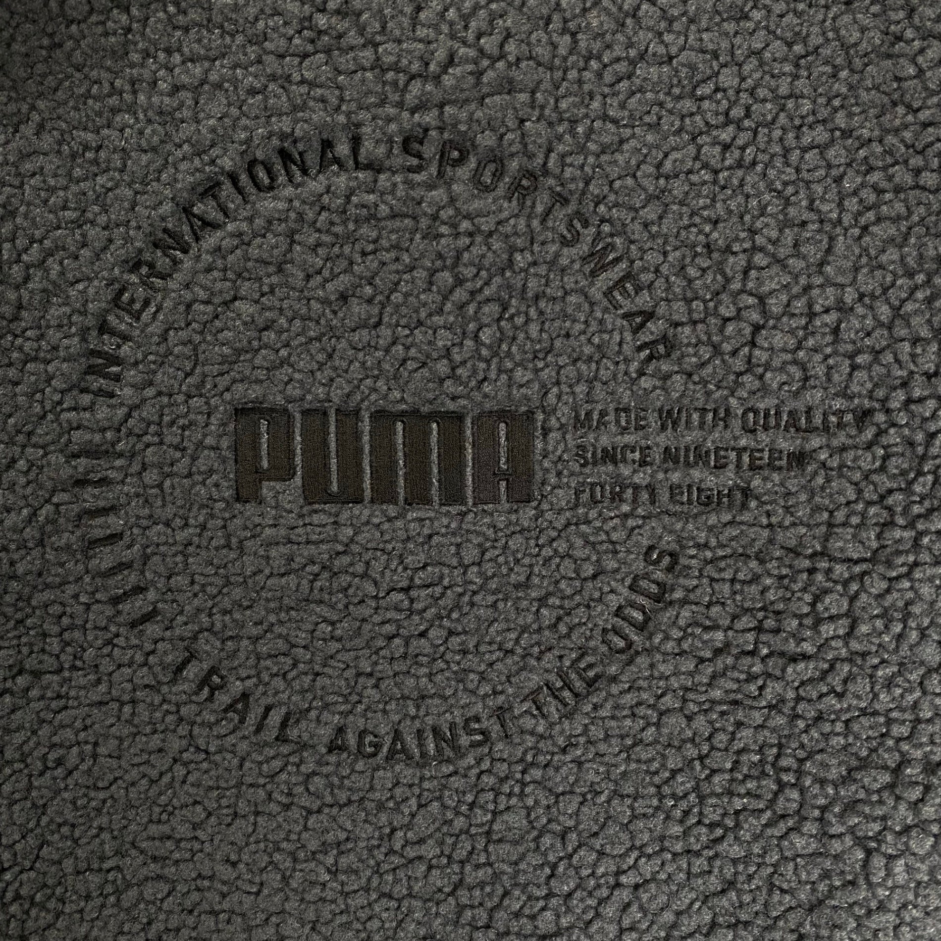 PUMA プーマ / ボアジャケット フリース グレー SIZE:L