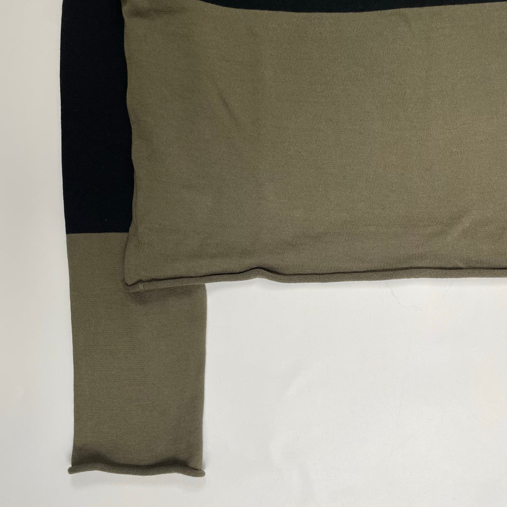 MARNI マルニ / クロップドバイカラーニット 参考定価：80,000程度 SIZE:44