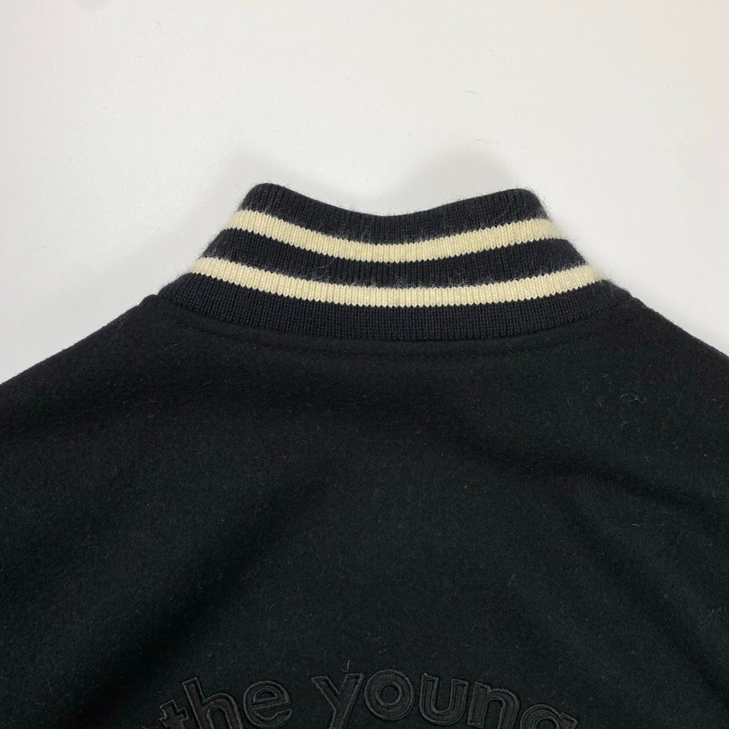 VAN JACKET ヴァン ヂャケット / ヴィンテージスタジャン 背面ロゴ デコレーション SIZE：M