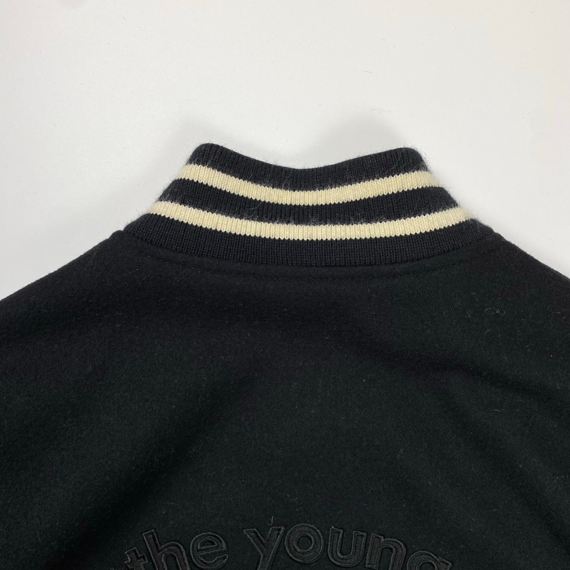 VAN JACKET ヴァン ヂャケット / ヴィンテージスタジャン 背面ロゴ デコレーション SIZE：M