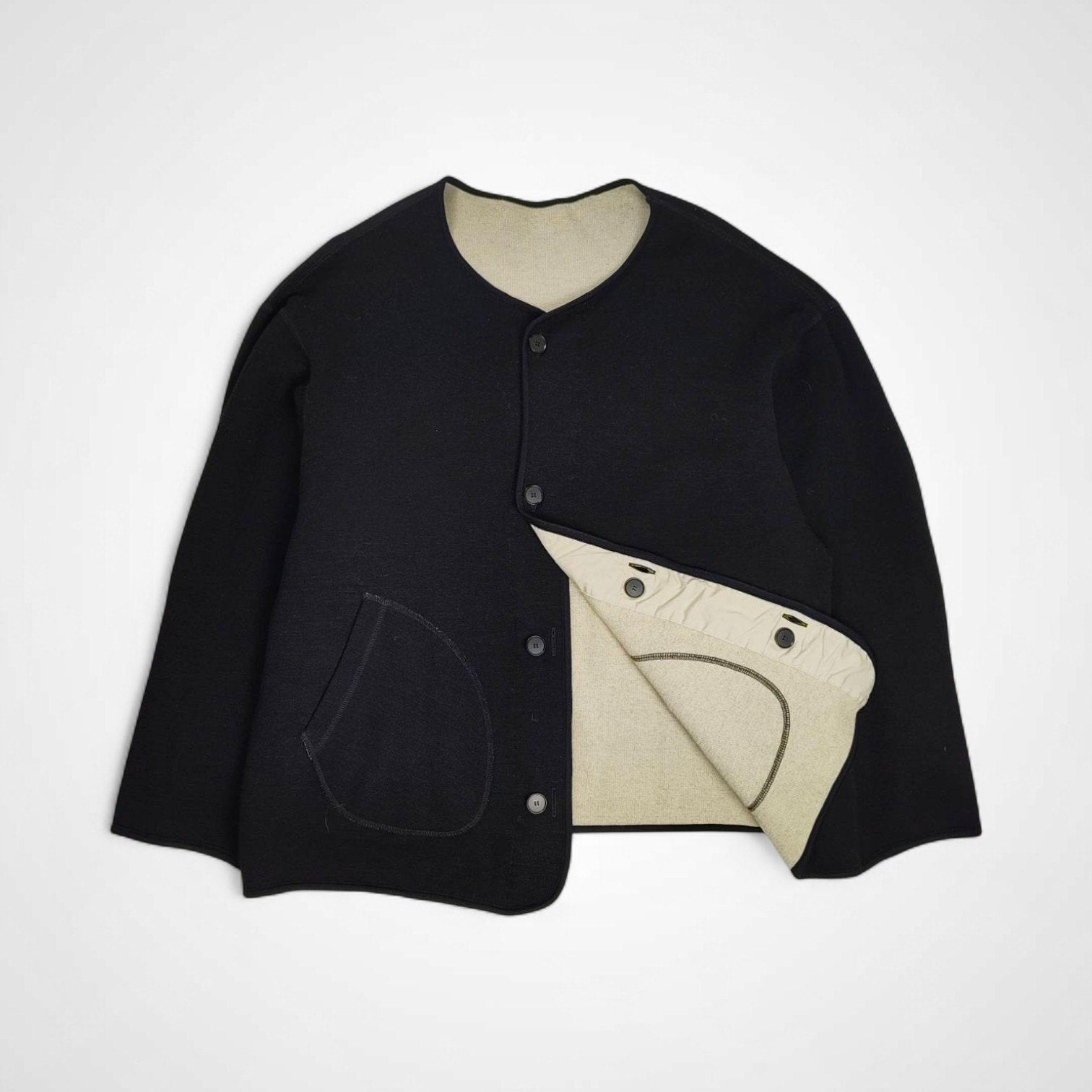 WELLDER ウェルダー / Dual Layered Reversible Cardigan ジャケット カーディガン 参考定価：30,000+tax SIZE:5