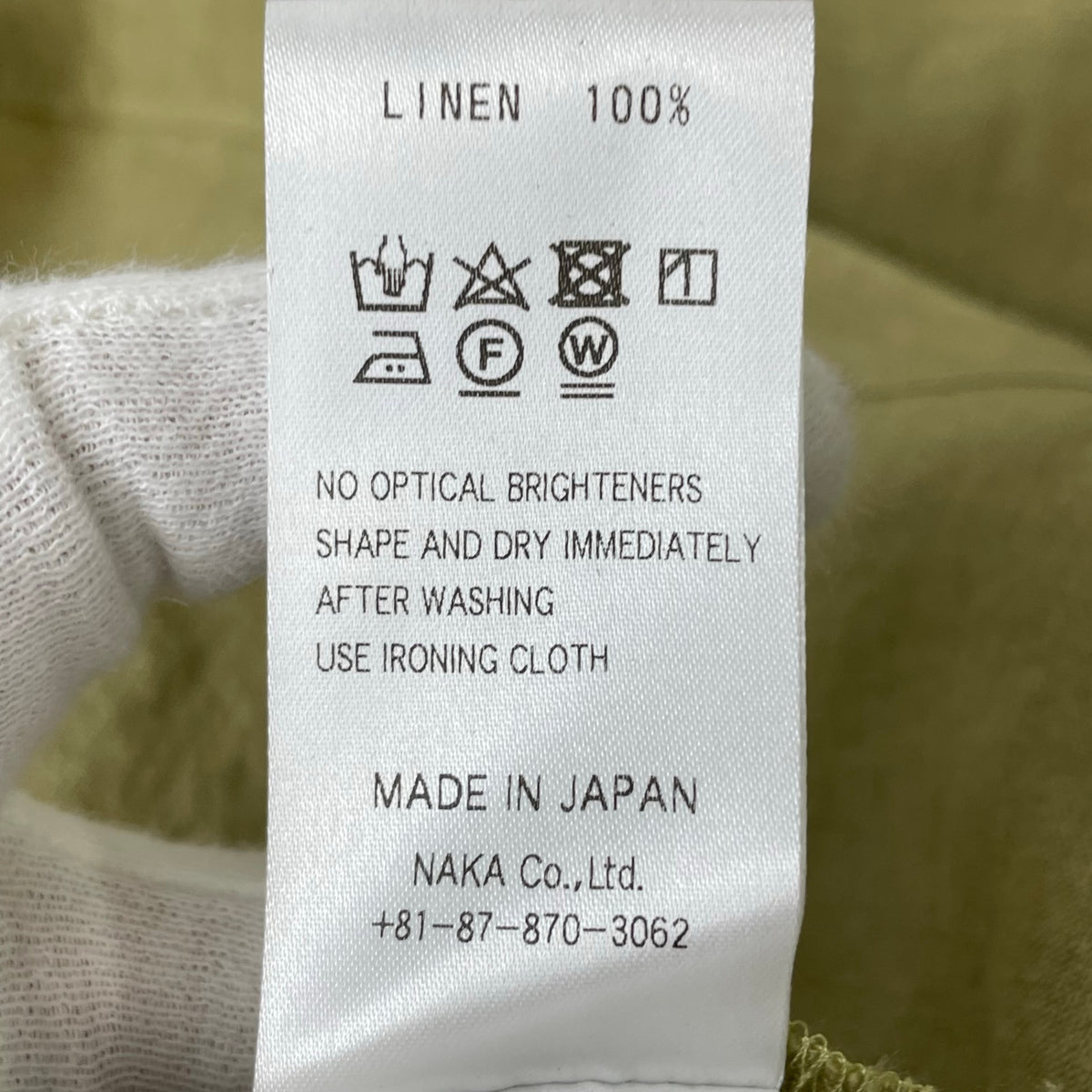 nofl / ノースリーブシャツワンピース 参考定価：20,000程度 SIZE:M-L