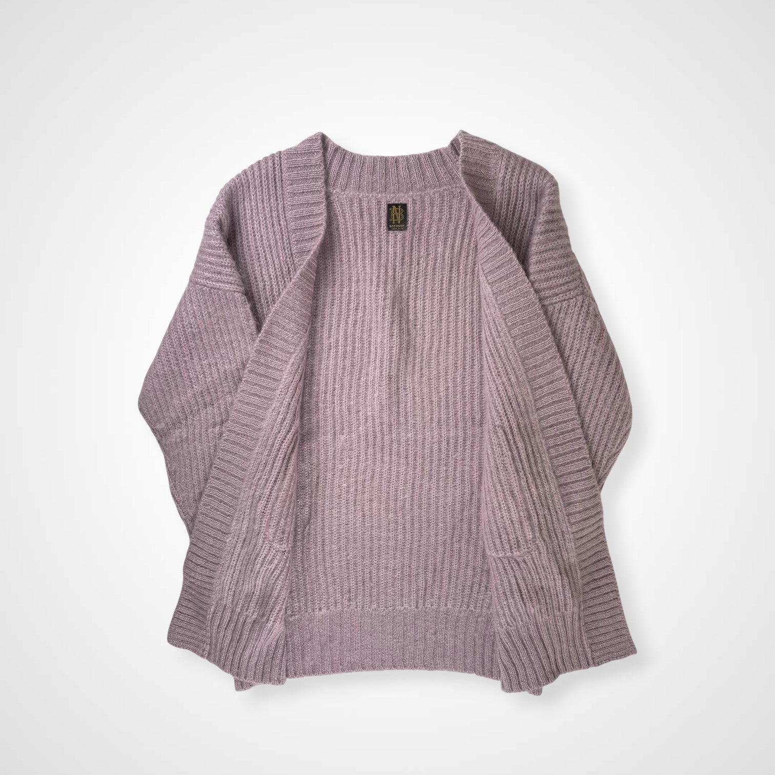 BATONER バトナー / モヘアアロングカーディガン 参考定価：36,000+tax SIZE：1