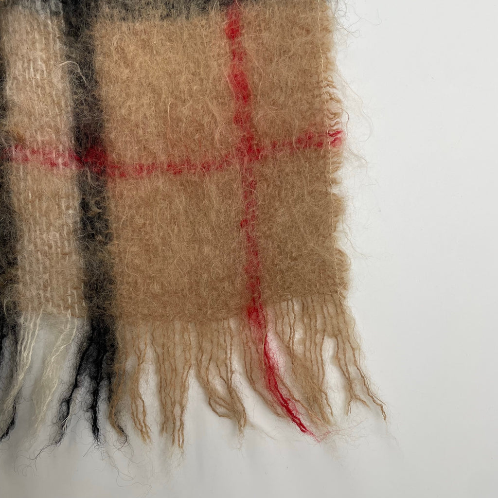 VINTAGE ヴィンテージ / ヴィンテージ モヘヤMIX マフラー スコットランド製 SIZE:165×22cm