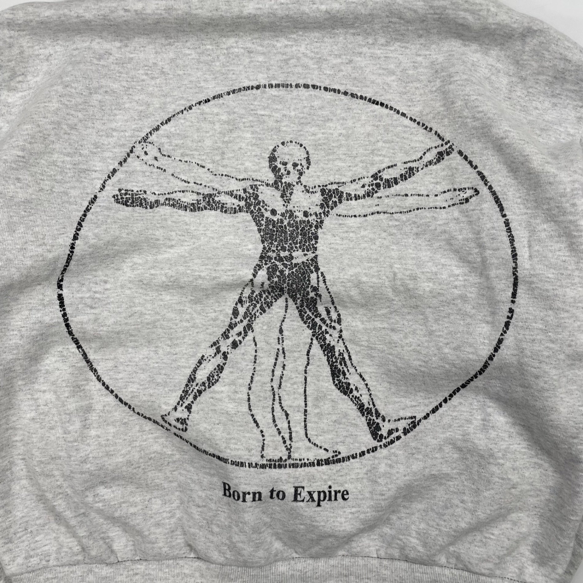 Basketcase gallery バスケットケース ギャラリー / Born To Expire 人体フーディ 短丈 参考定価：35,000程度 SIZE：S