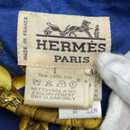 HERMES エルメス / VINTAGE ”COSMOS” シルクリバーシブルジャケット SIZE：40