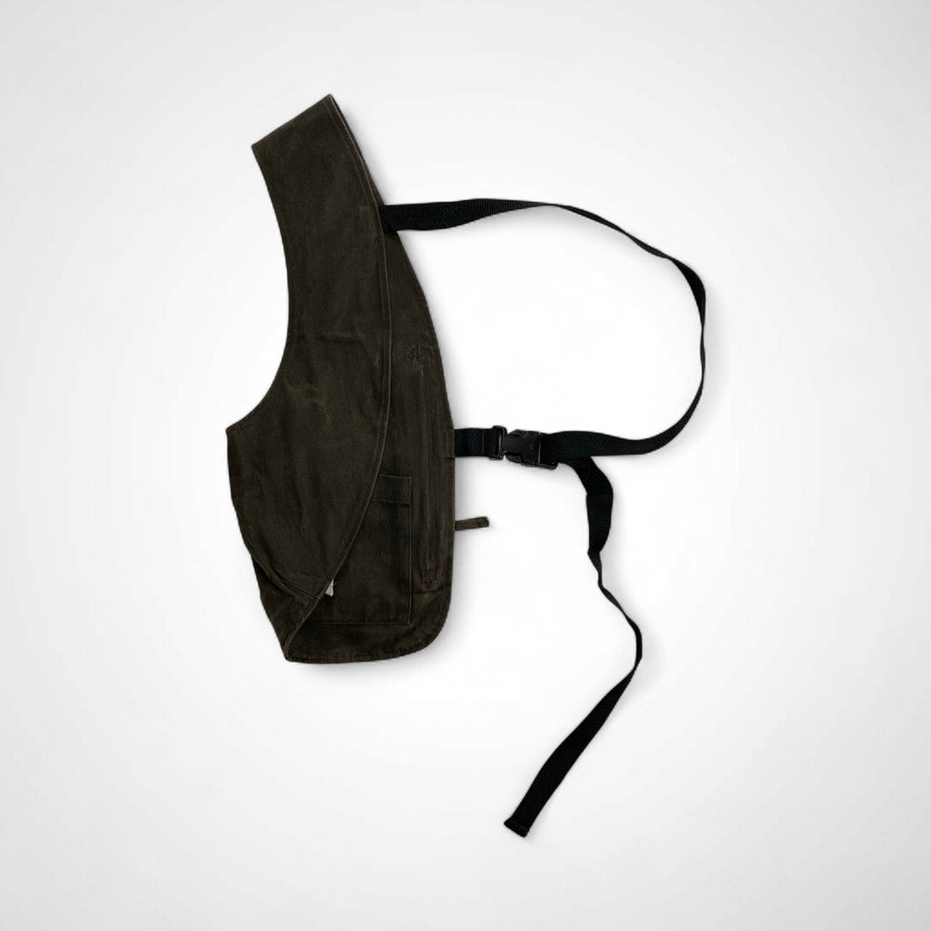 ENGINEERED GARMENTS エンジニアド ガーメンツ / SHOULDER VEST  ショルダーベスト ヴィンテージ加工 USA製 SIZE:FREE