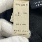 JURGEN LEHL / リネン100％ ロングシャツコート 参考定価：80,000程度 SIZE：M