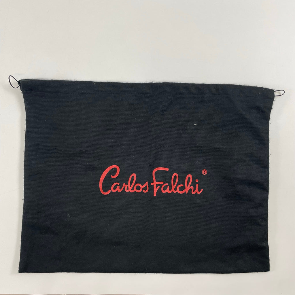 Carlos Falchi / パイソンレザーショルダーバッグ 参考定価：80,000程度