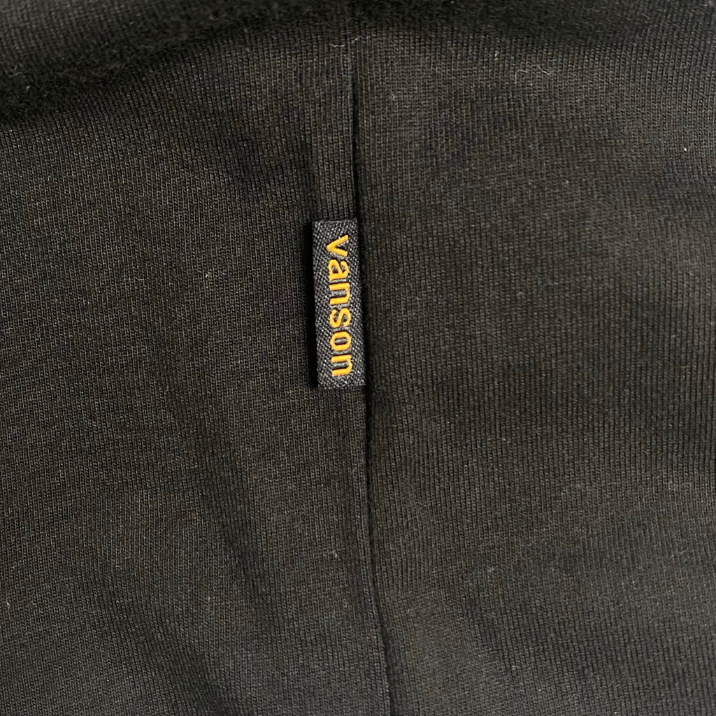 【極美品】 vanson × Looney tunes / BUGS BUNNY L/S TEE バッグス バニー looney tunes ブラック SIZE:L