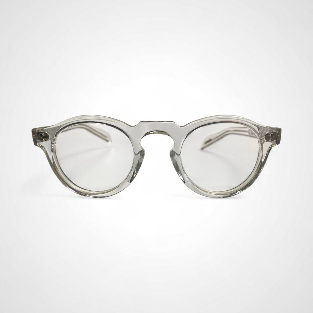 金子眼鏡 × UNITED ARROWS / パント型 KEVIN クリア 度なしクリアレンズ入