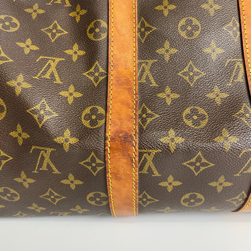 LOUIS VUITTON ルイ ヴィトン / キーポル45 M41428 SP1923 モノグラム ボストン トラベル ブラウン
