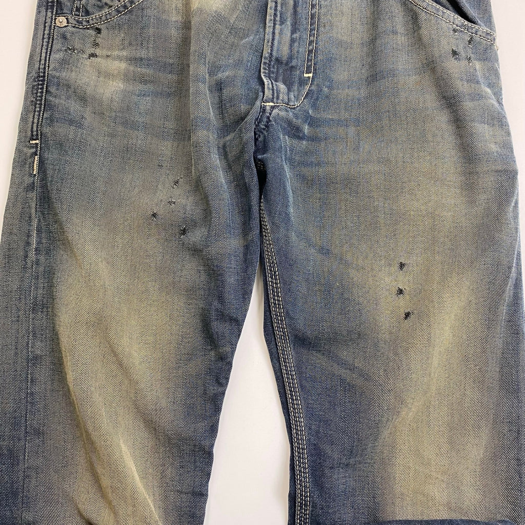 DIESEL ディーゼル / KROOLEY 0660Q ヘリンボーン デニムパンツ SIZE:W27 L30