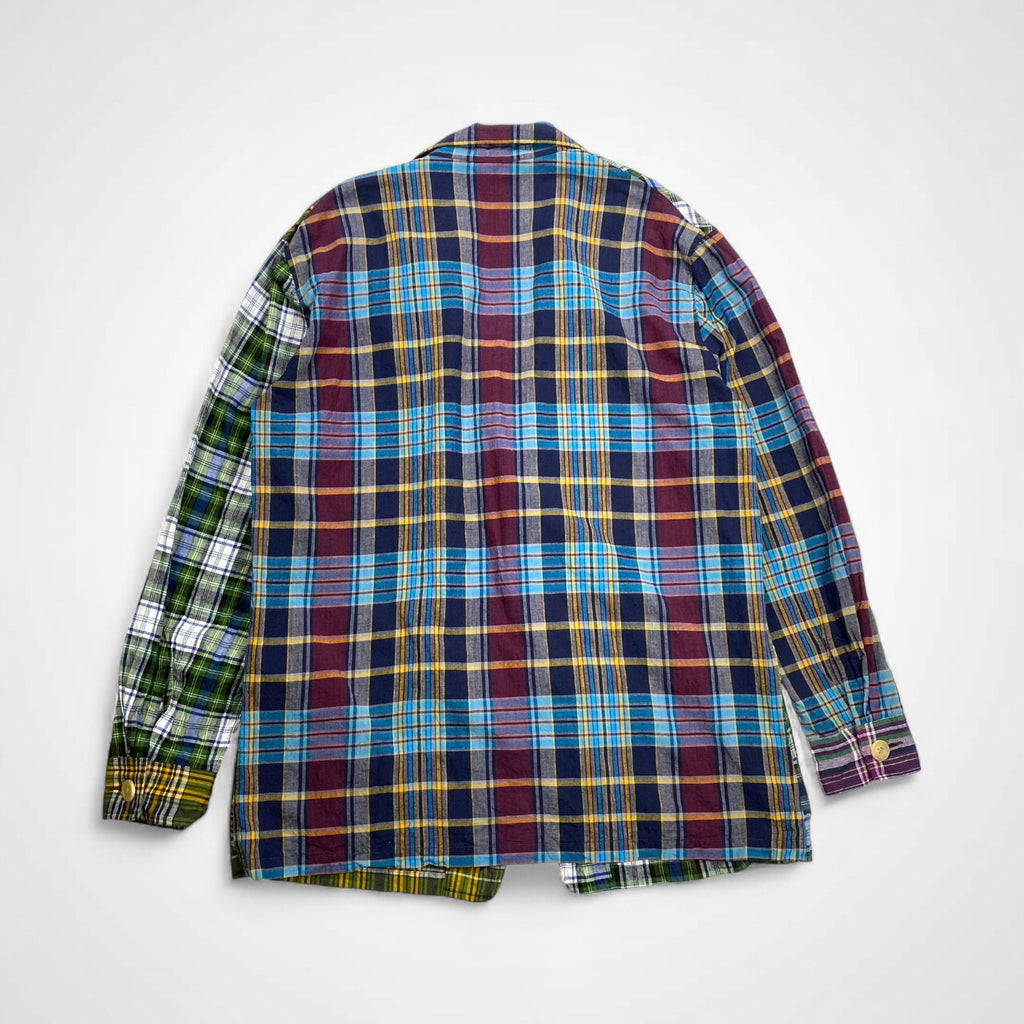 BEAMS PLUS × Jizi / MADRAS Cuff Jacket コラボ マドラスチェック クレイジーパターン ジャケット 参考定価：63,000+tax SIZE：L