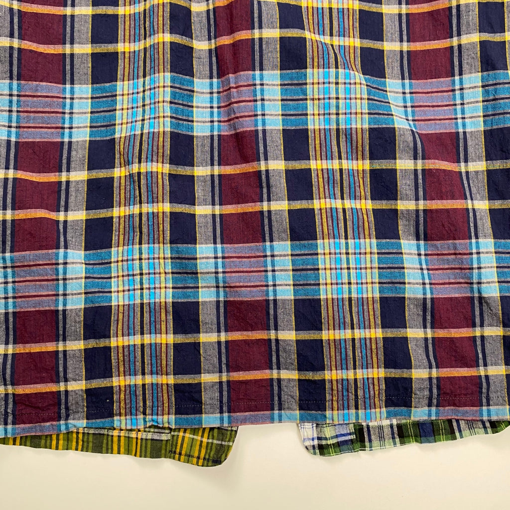 BEAMS PLUS × Jizi / MADRAS Cuff Jacket コラボ マドラスチェック クレイジーパターン ジャケット 参考定価：63,000+tax SIZE：L