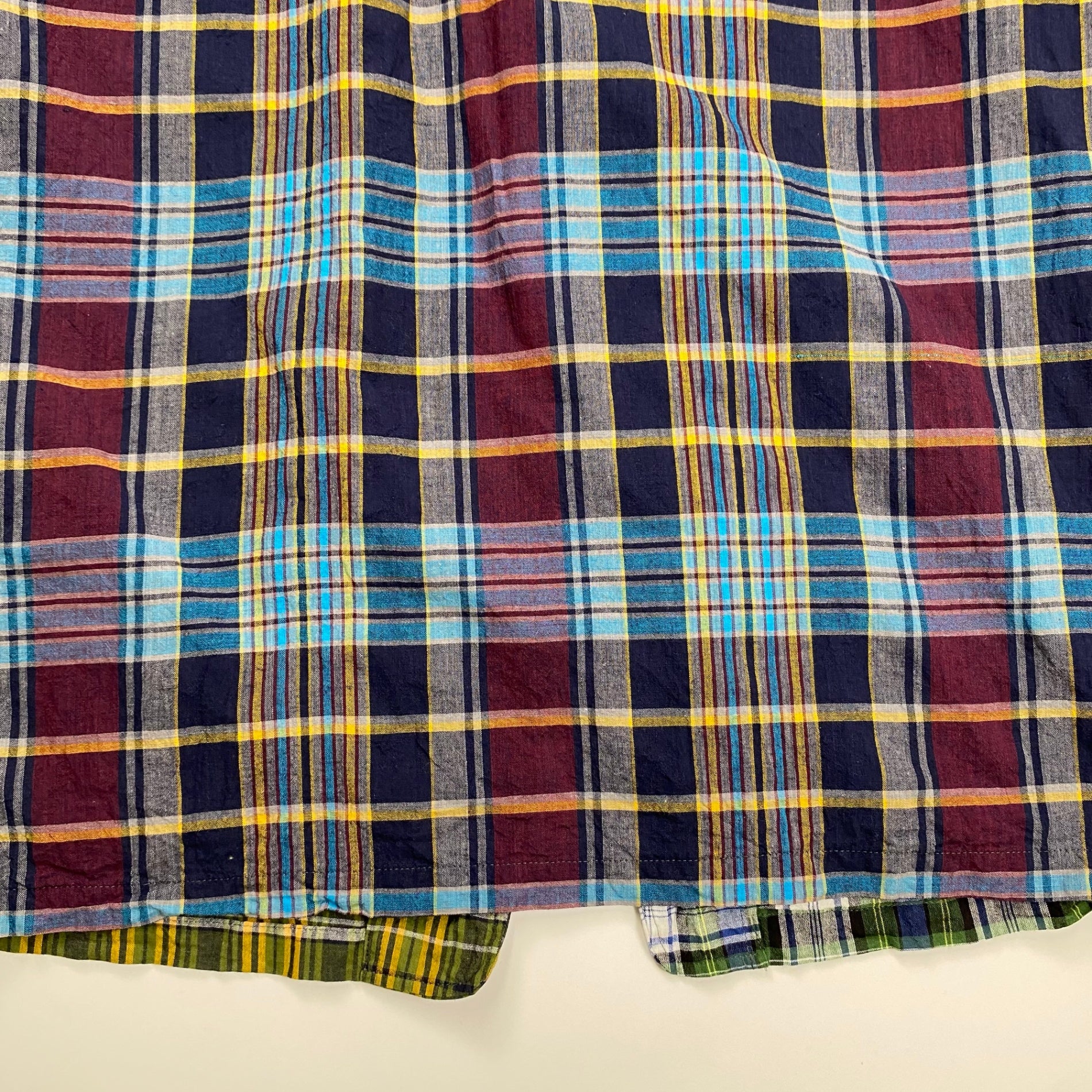 BEAMS PLUS × Jizi / MADRAS Cuff Jacket コラボ マドラスチェック クレイジーパターン ジャケット 参考定価：63,000+tax SIZE：L