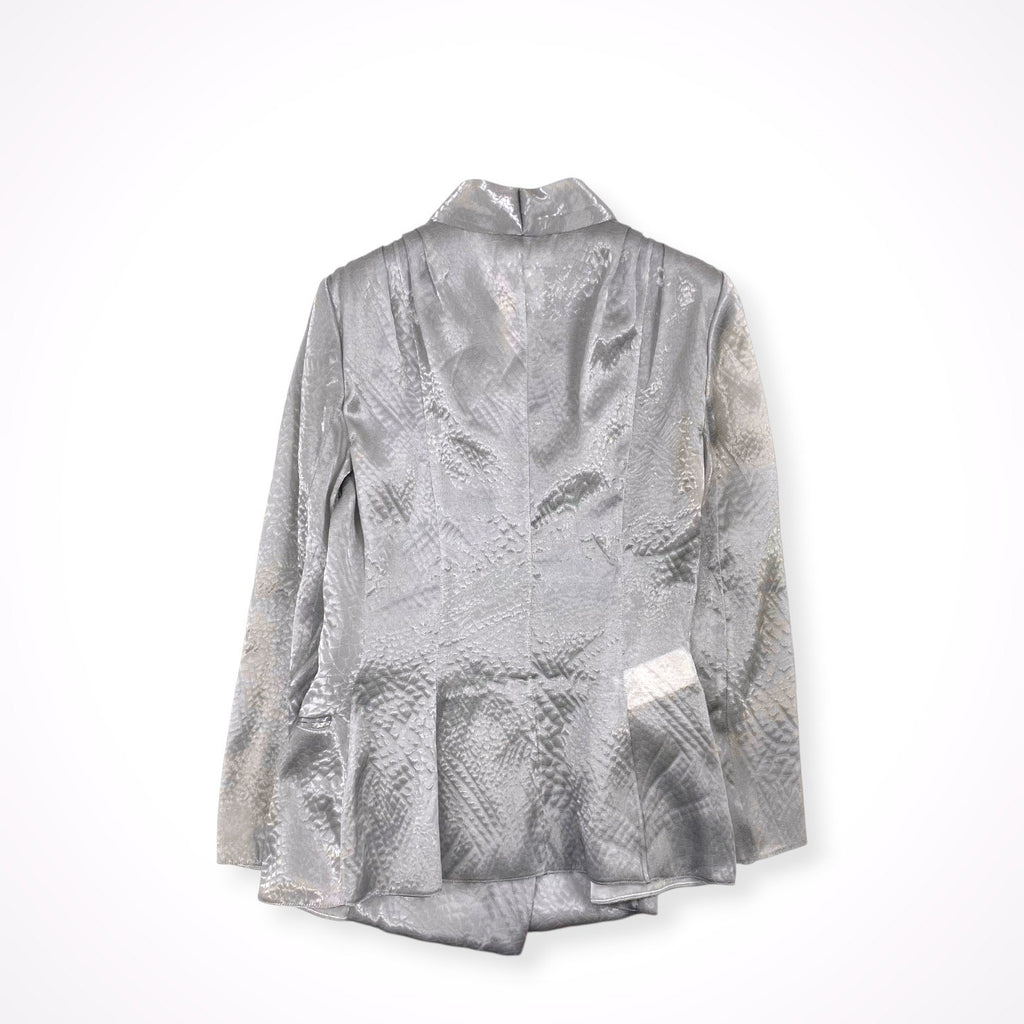 GIORGIO ARMANI / シルクMIX オーガンジーダブルジャケット 参考定価：250,000程度 SIZE:40