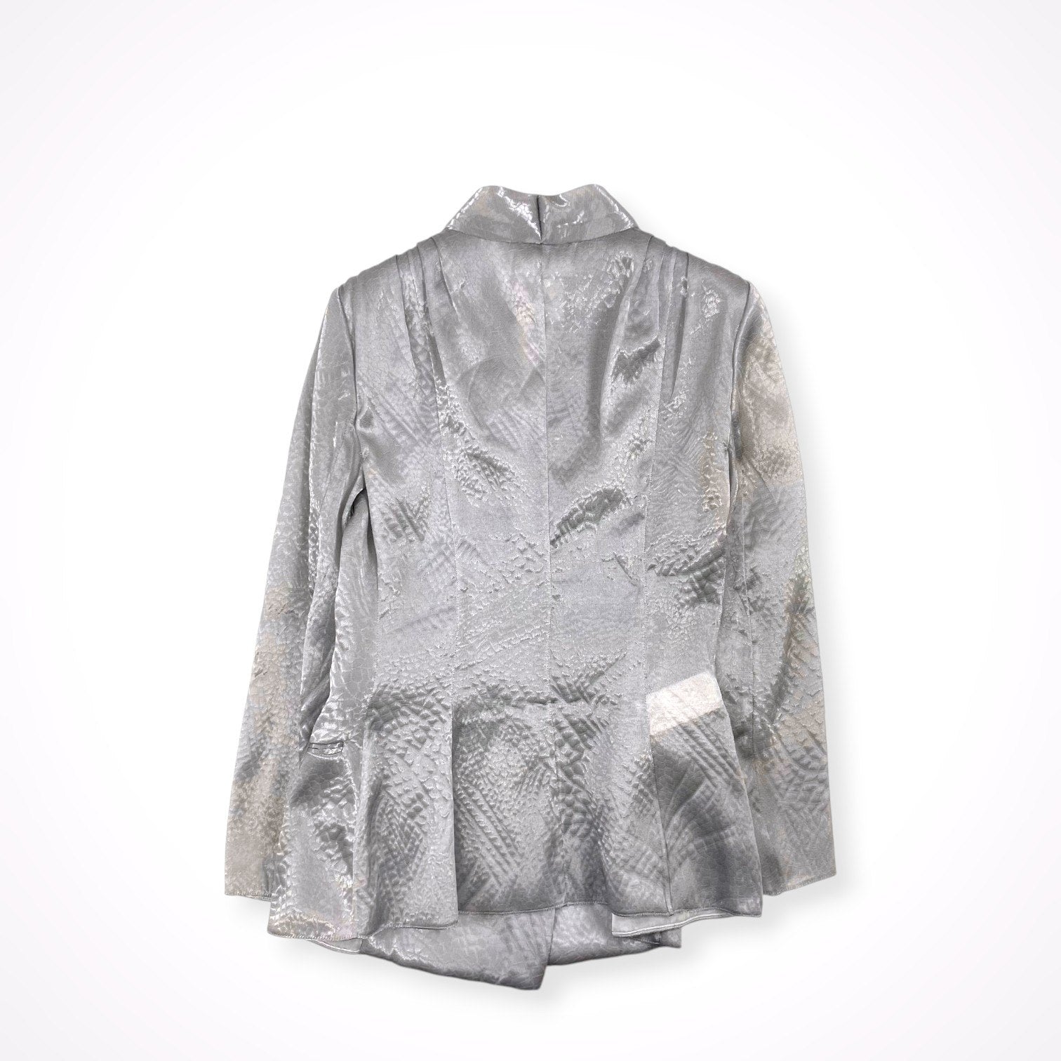 GIORGIO ARMANI / シルクMIX オーガンジーダブルジャケット 参考定価：250,000程度 SIZE:40