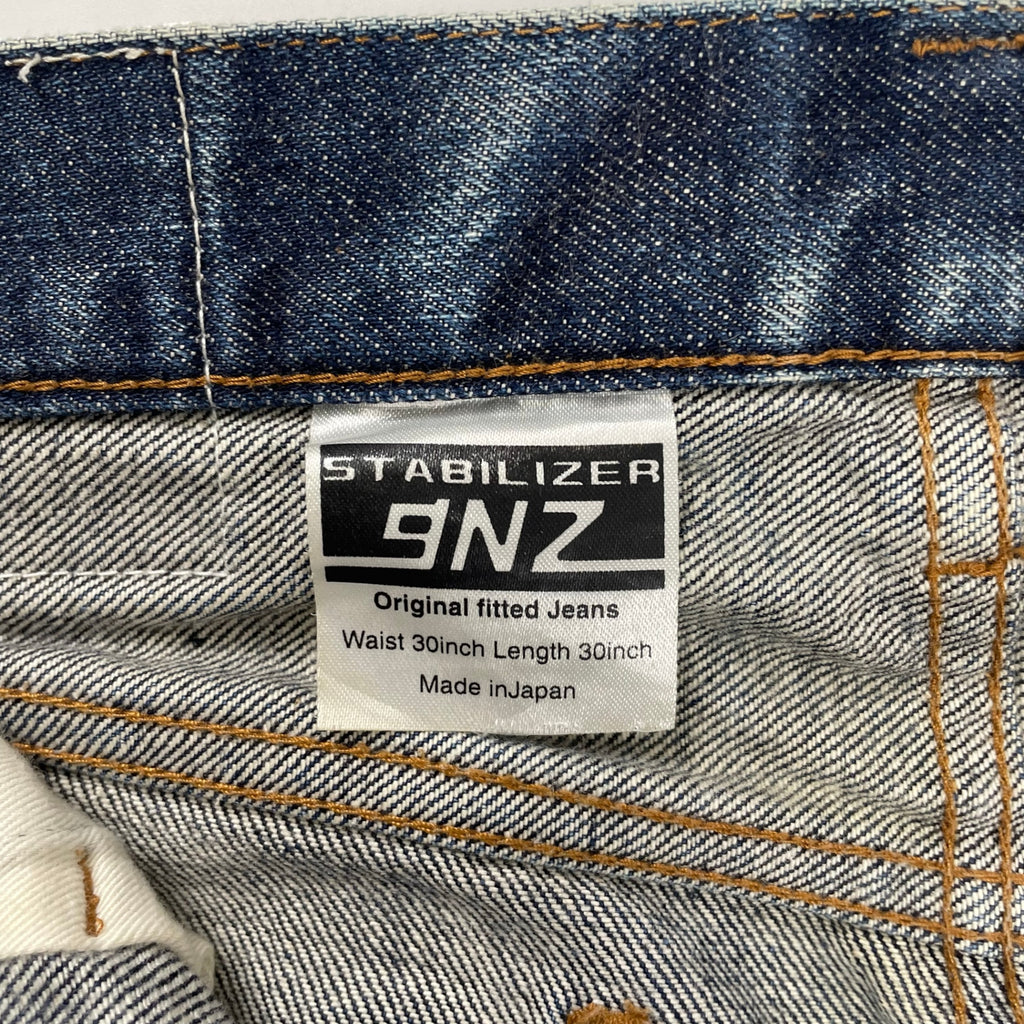 stabilizer gnz スタビライザージーンズ / セルビッジデニムパンツ 鬼ヒゲ 参考定価：30,000程度 SIZE：30