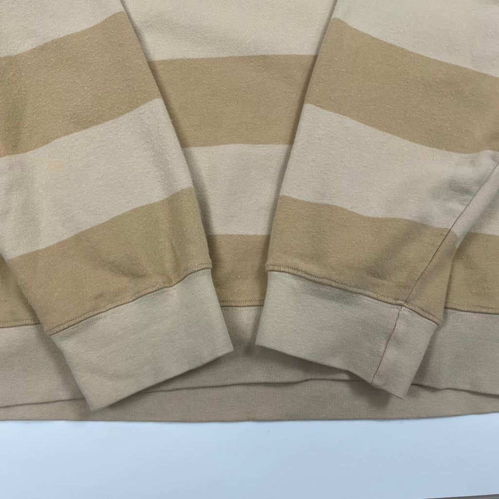 stussy ステューシー / 90s ボーダースウェット 袖ワッペン 紺タグ SIZE:XL