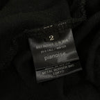 DIET BUTCHER SLIM SKIN / 12FW スラントダブルジップパーカー 参考定価：32,000程度 SIZE:2