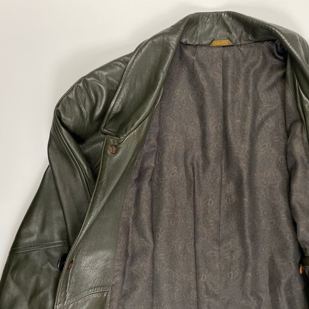 ARAMIS アラミス / ヴィンテージラムレザーコート 参考定価：60,000程度 SIZE:L