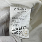 COMOLI / バンドカラーシャツ 18SS SIZE:1