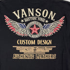 vanson / モーターサイクルTシャツ 参考定価：8,900+tax SIZE:L