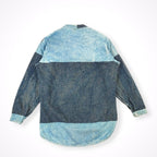 TENDER / Bound Hem Split Tail Shirt インディゴ 参考定価：42,000+tax SIZE:4