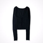 AEWEN MATOPH / Vネックロングスリーブカーディガン 参考定価：14,000+tax SIZE:FREE