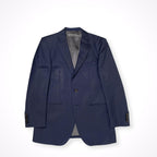 Ermenegildo Zegna エルメネジルドゼニア / TROFEO600 ウール×シルク セットアップスーツ 百貨店仕立て 本切羽 SIZE:L程度