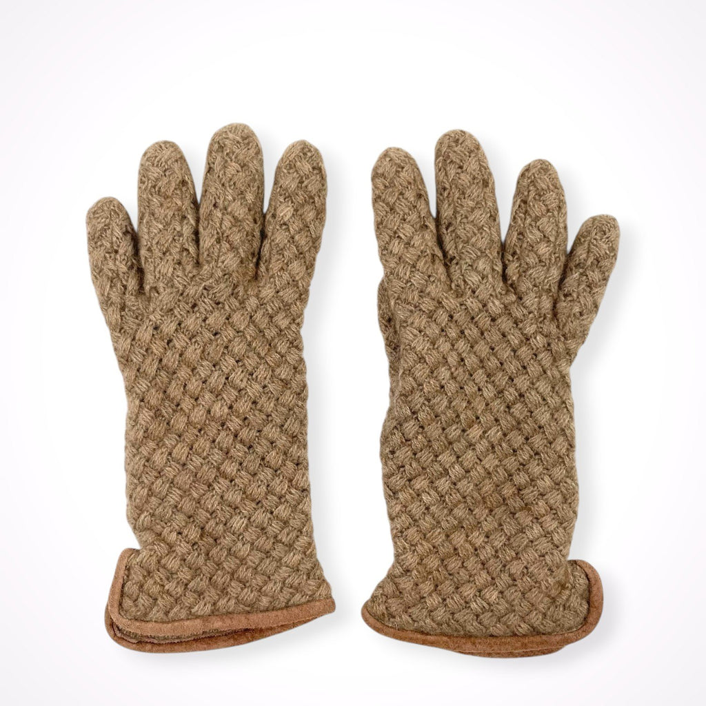 AGNONA / カシミヤニットグローブ 手袋 参考定価：65,000程度