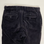 OLD GAP オールドギャップ / 00s 太畝コーデュロイ2タックワイドパンツ ブラック SIZE:31/32